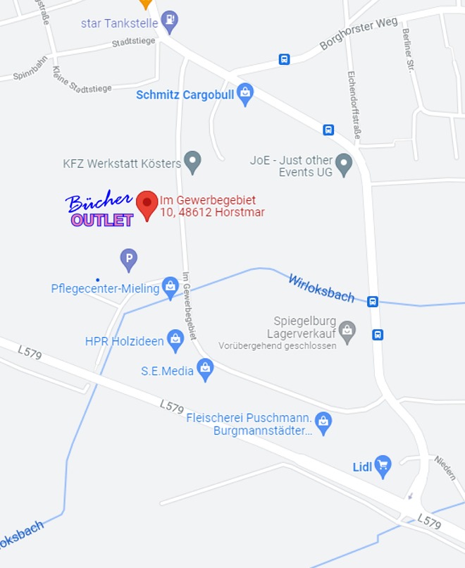 Google Maps Karte Bücher Outlet Lagerverkauf